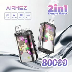 Alternative view of Airmez FOX 80K PUFFS 2V1