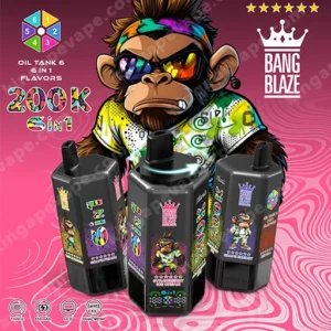 Alternative view of BANG BLAZE 200K Puffs 6V1