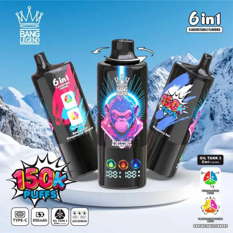 Bang Legend 150K Puffs 6v1
